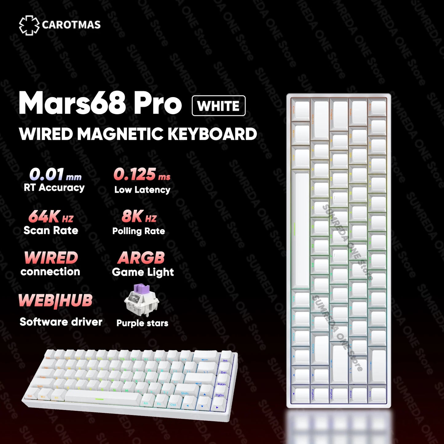 IROK Carotmas Mercury68 Max yboard
