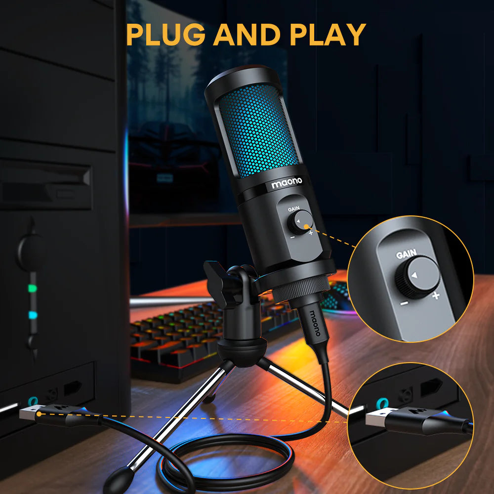 Maono PM461TR-RGB Microphone