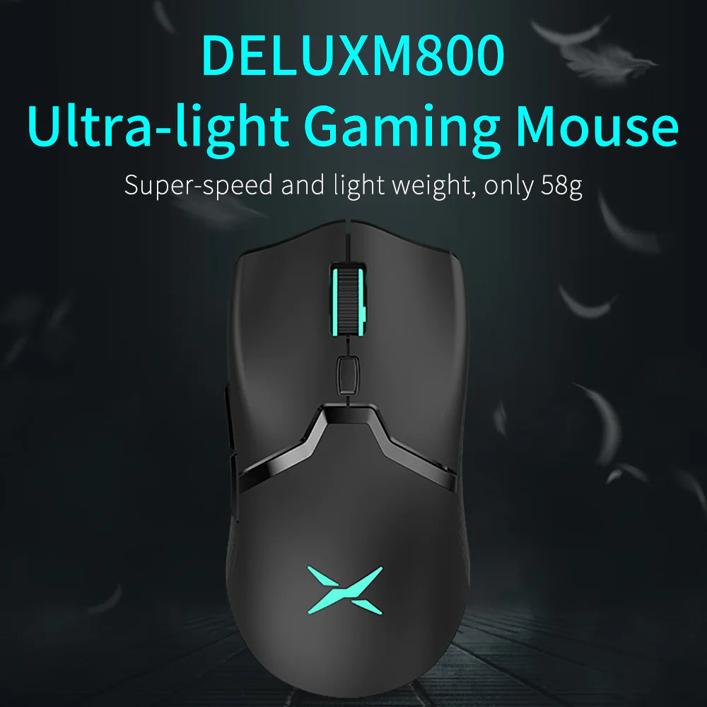 Deluxum800 Ultra light gaming mouse
