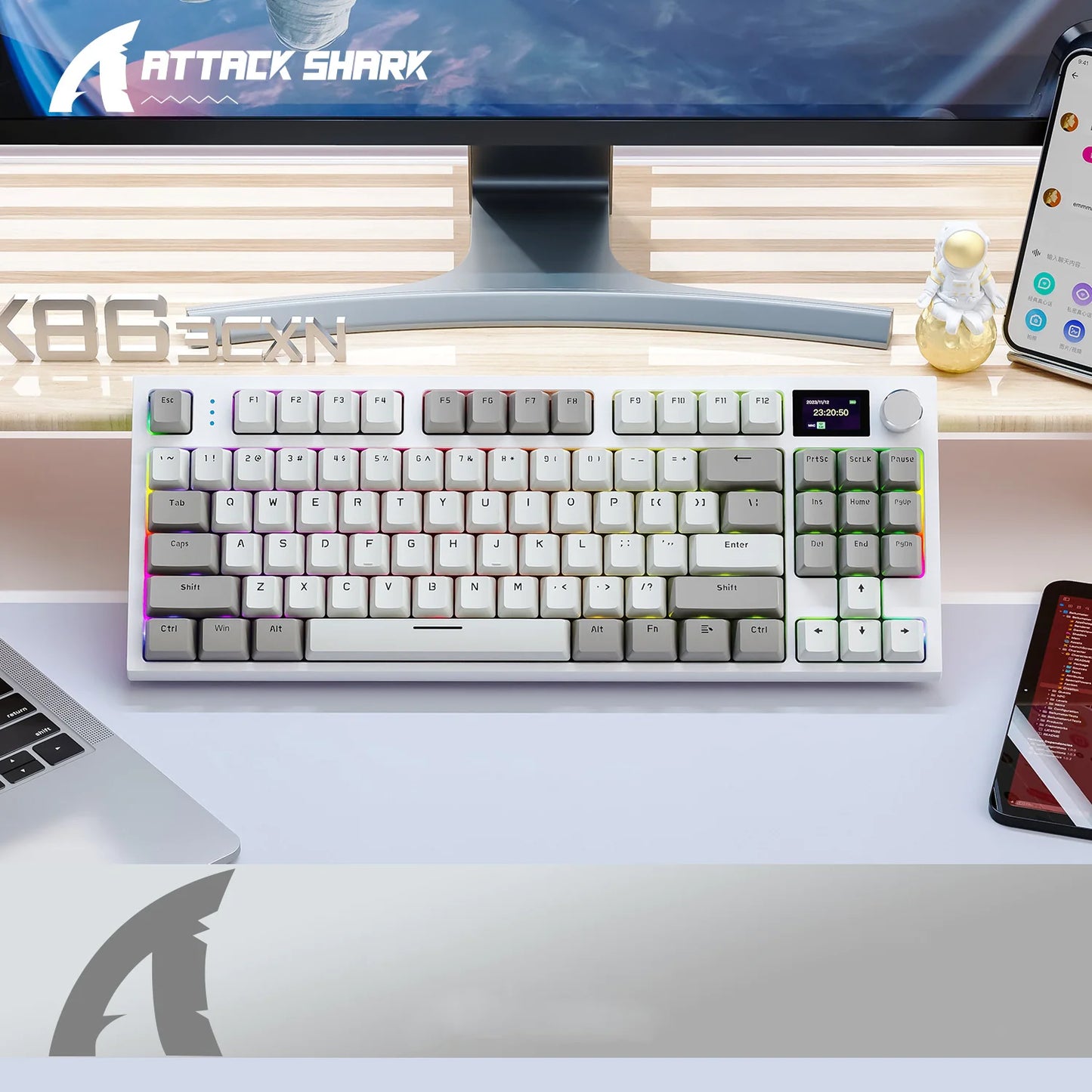 ATTACK SHARK K86 Wireless Mechanical Keyboard