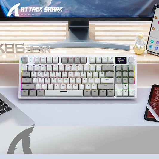 ATTACK SHARK K86 Wireless Mechanical Keyboard