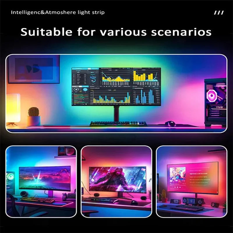 Computer Screen Light Strip Monitor