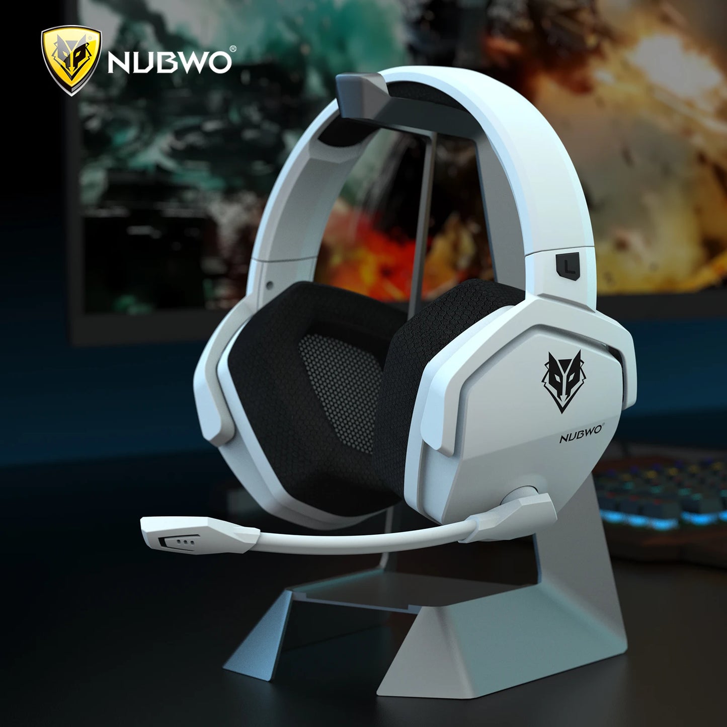 NUBWO G06 Gaming Headset with Microphone