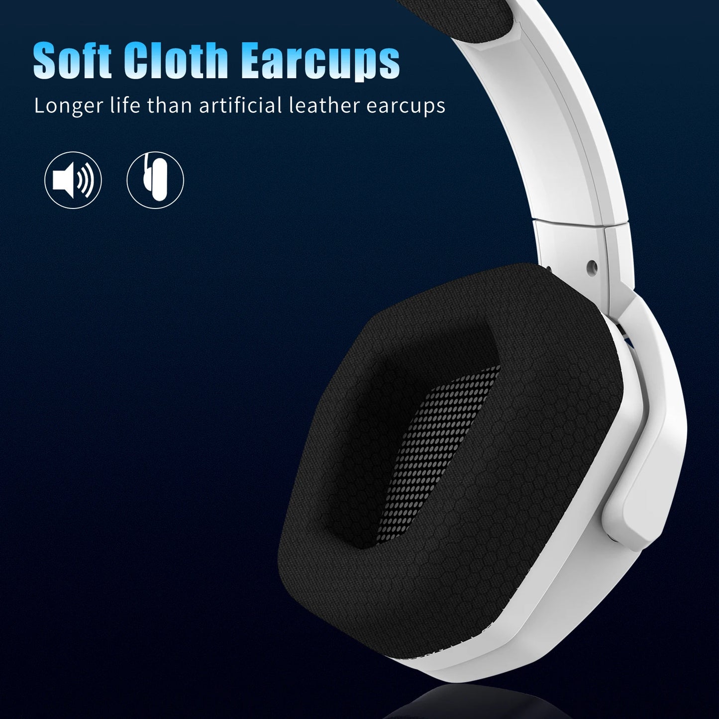 NUBWO G06 Gaming Headset with Microphone