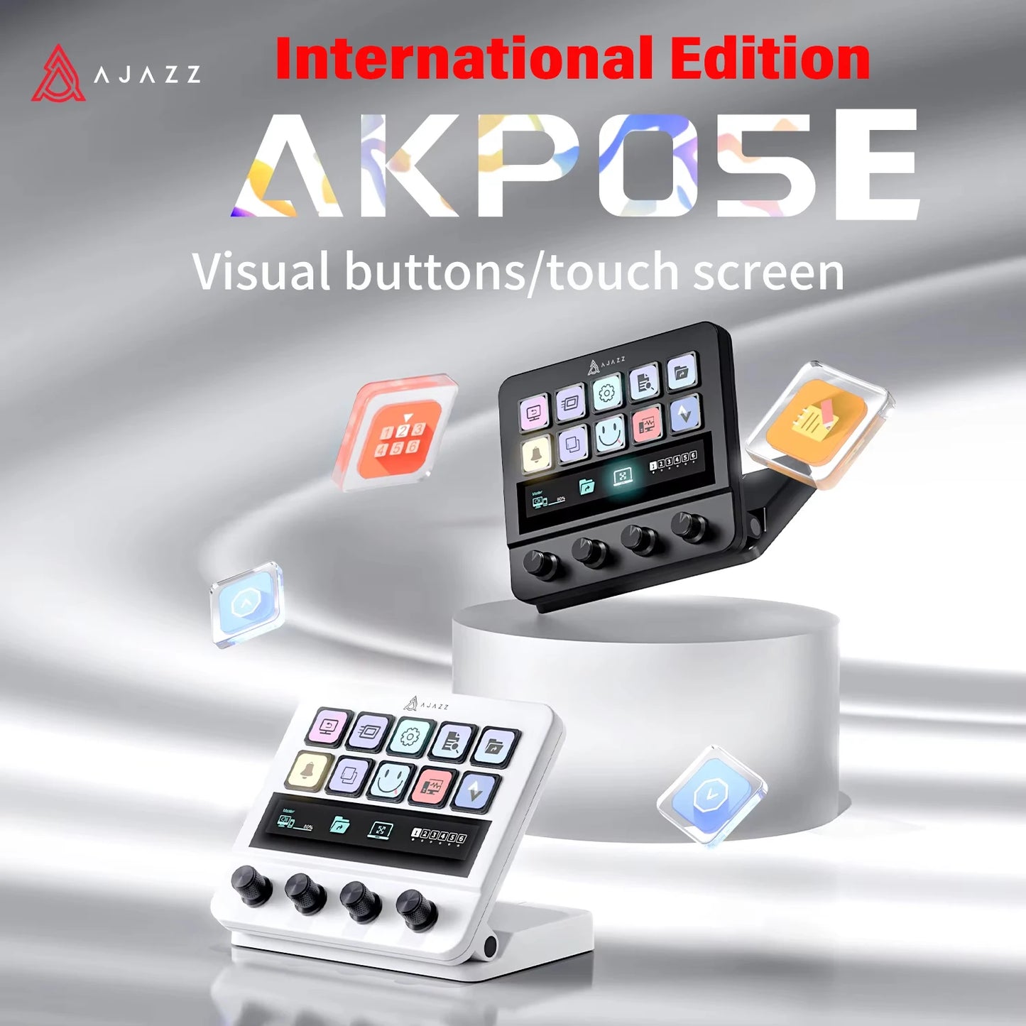 Ajazz AKP05E Mechanical StreamDock Controller