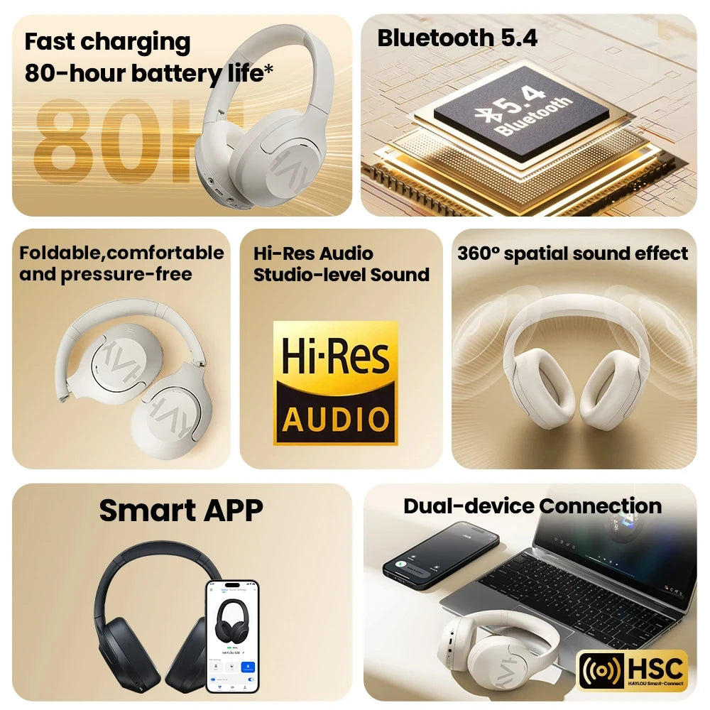 HAYLOU S30 Bluetooth Headphones
