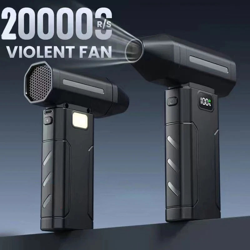 Turbo Jet Fan Electric Air Duster Portable 200000RPM