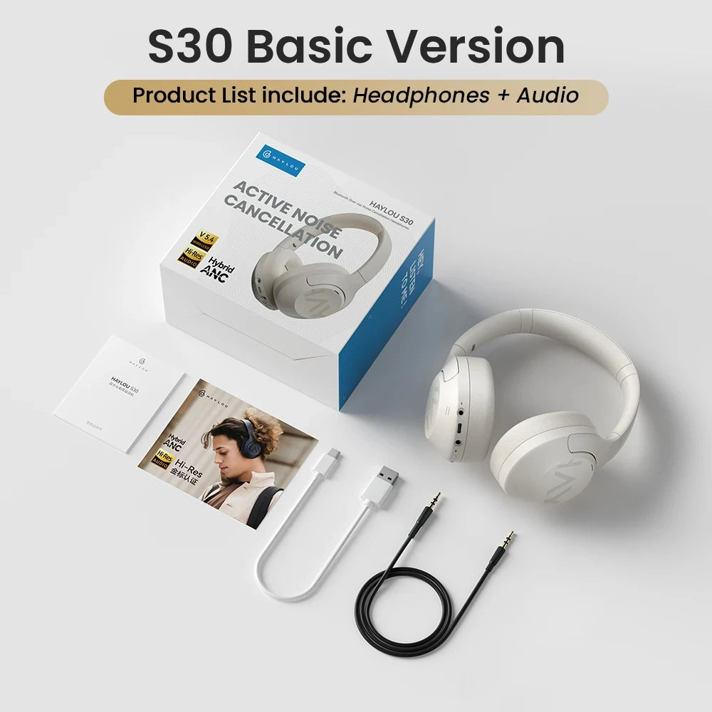 HAYLOU S30 Bluetooth Headphones