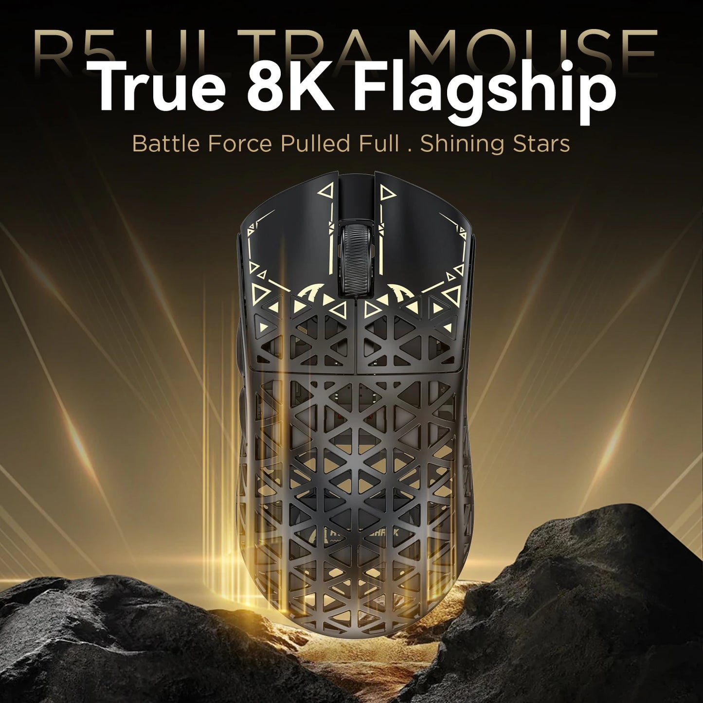 ATTACK SHARK R5 Ultra Carbon Fiber 8000Hz