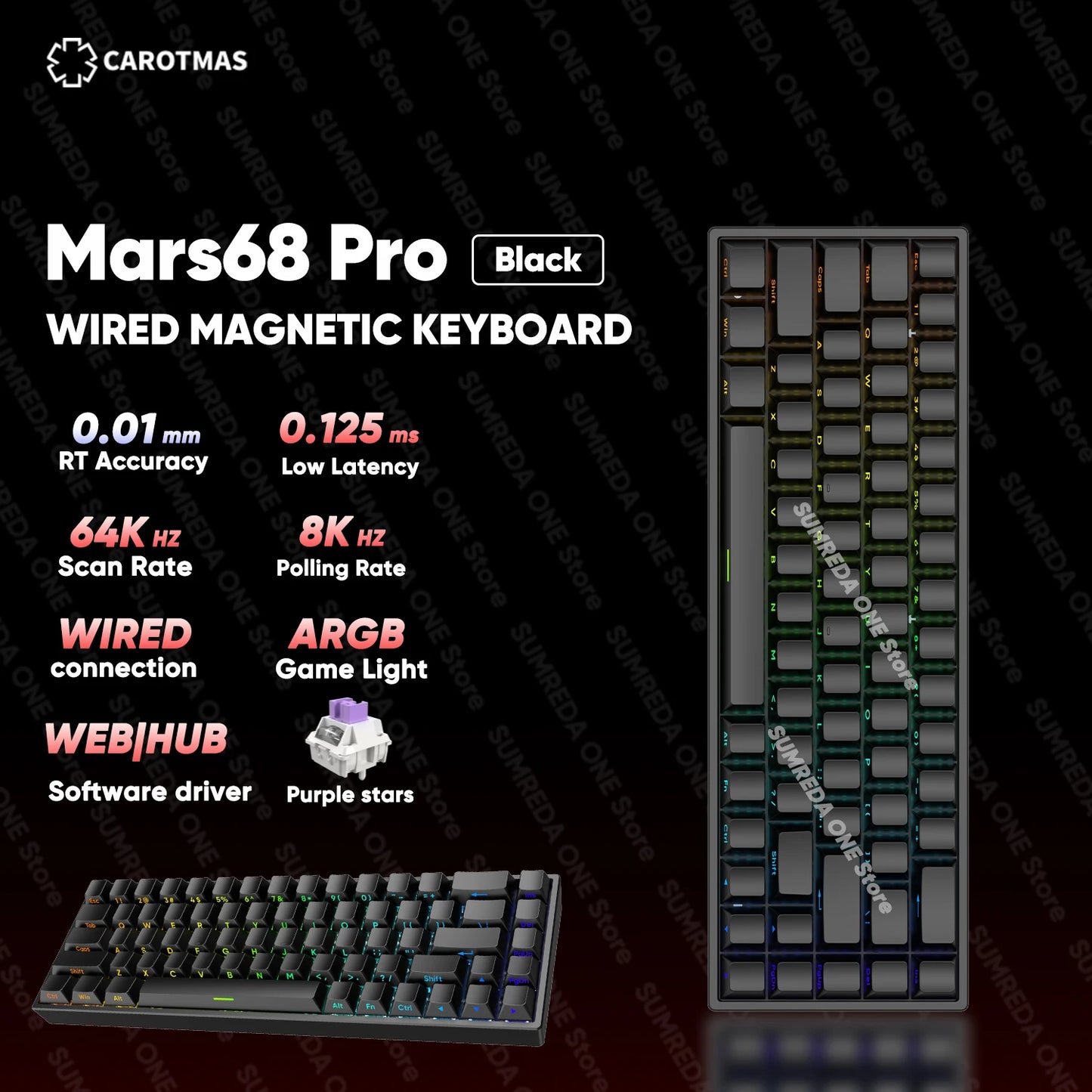 IROK Carotmas Mercury68 Max yboard