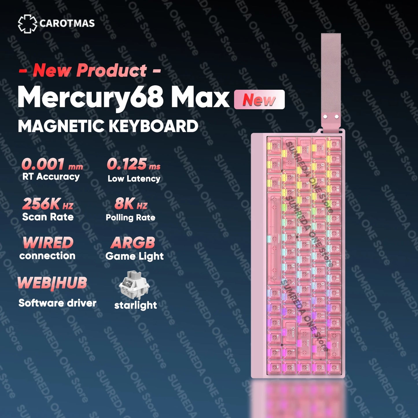 IROK Carotmas Mercury68 Max yboard