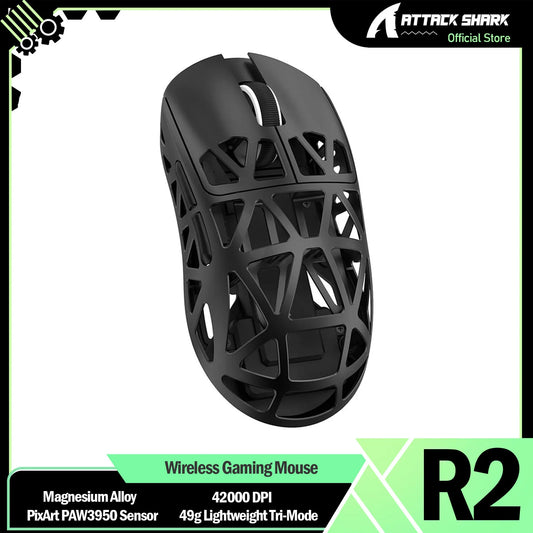ATTACK SHARK R2 Magnesium Alloy Gaming Mouse