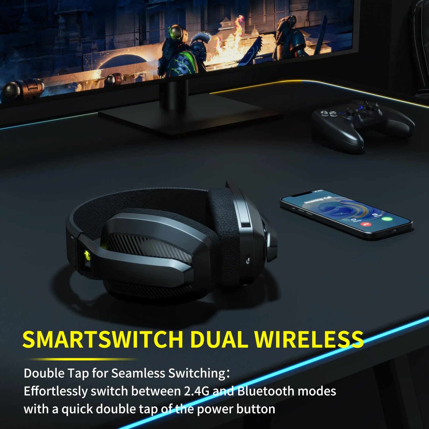 BINNUNE BW06 Gaming Headset with Mic