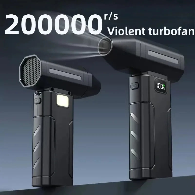 Turbo Jet Fan Electric Air Duster Portable 200000RPM