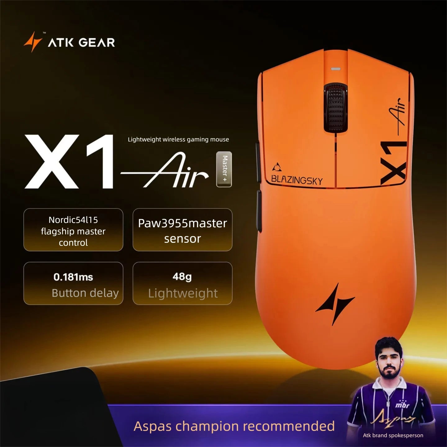 ATK Blazing Sky X1V2/X1 Air Master Edition+