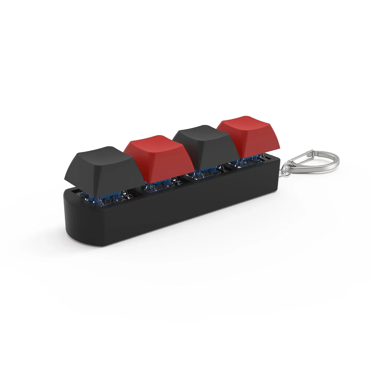 Keyboard Keychain Finger Button Anti-stress Toys Mechanical Keyboard