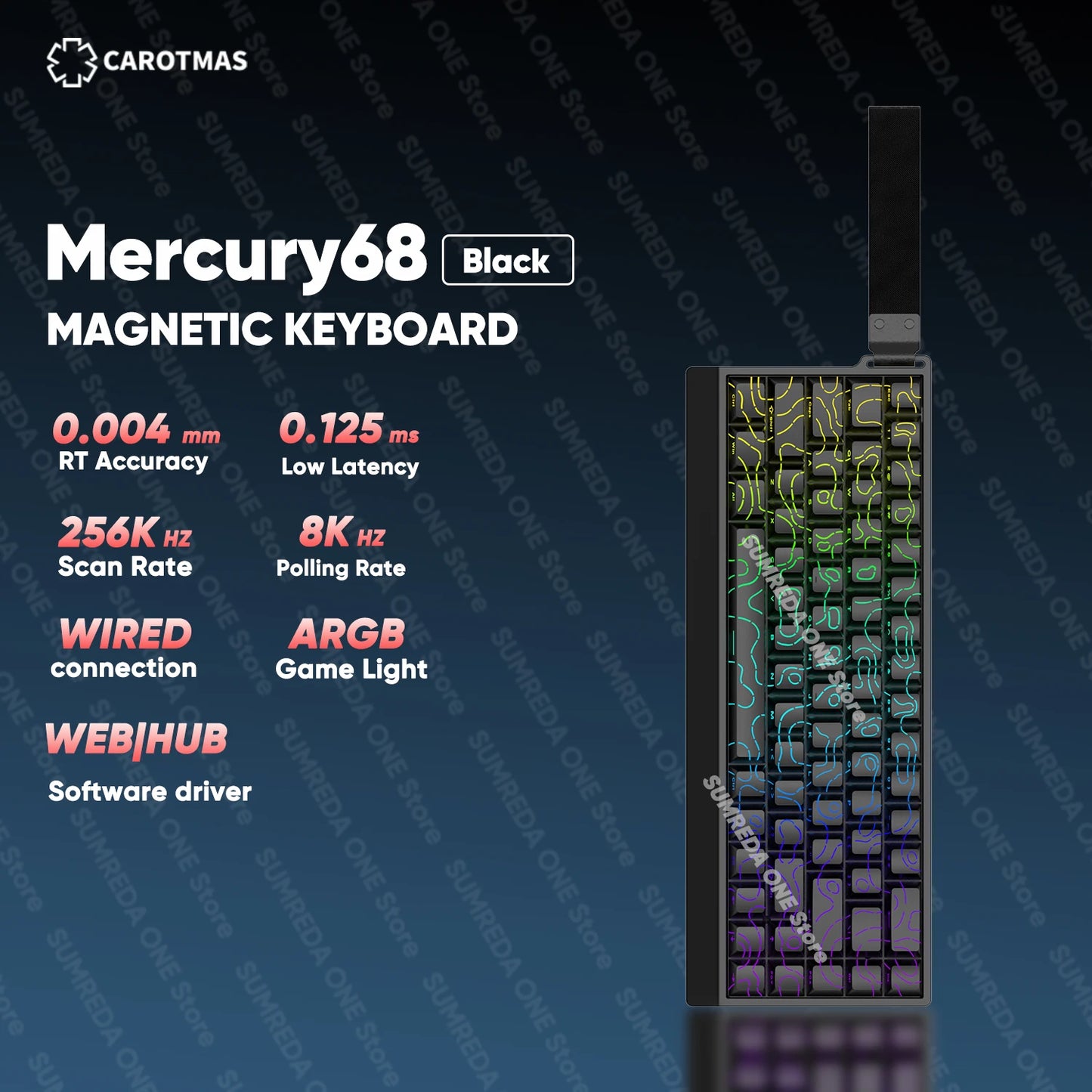 IROK Carotmas Mercury68 Max yboard