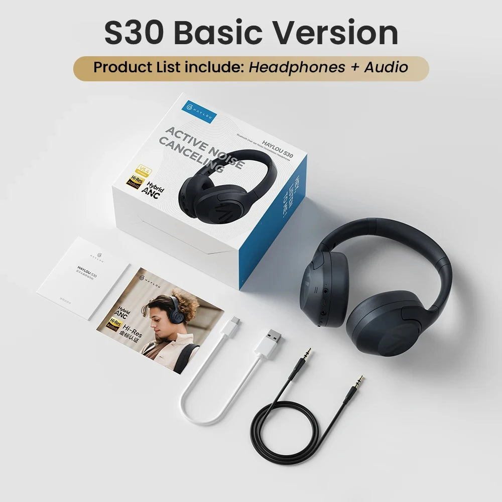 HAYLOU S30 Bluetooth Headphones