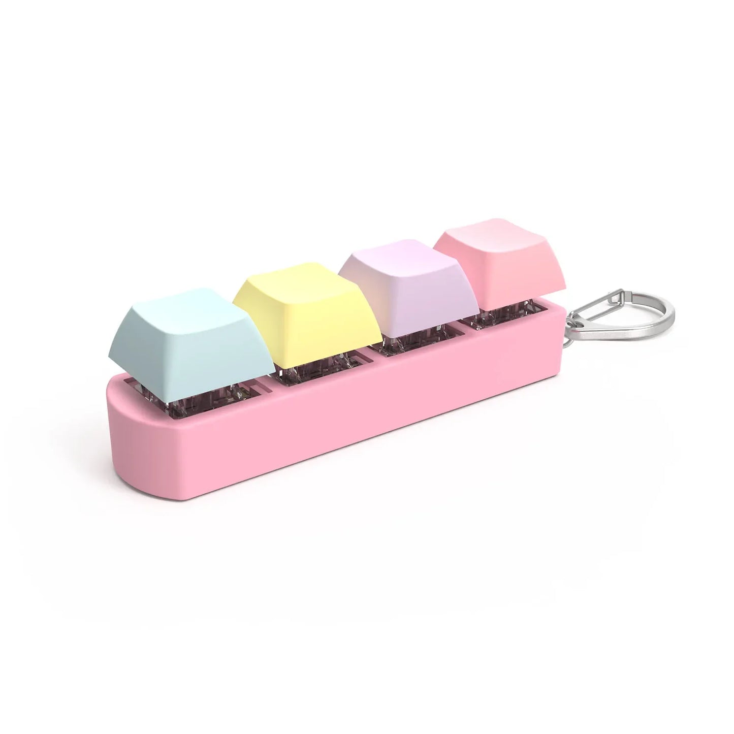 Keyboard Keychain Finger Button Anti-stress Toys Mechanical Keyboard