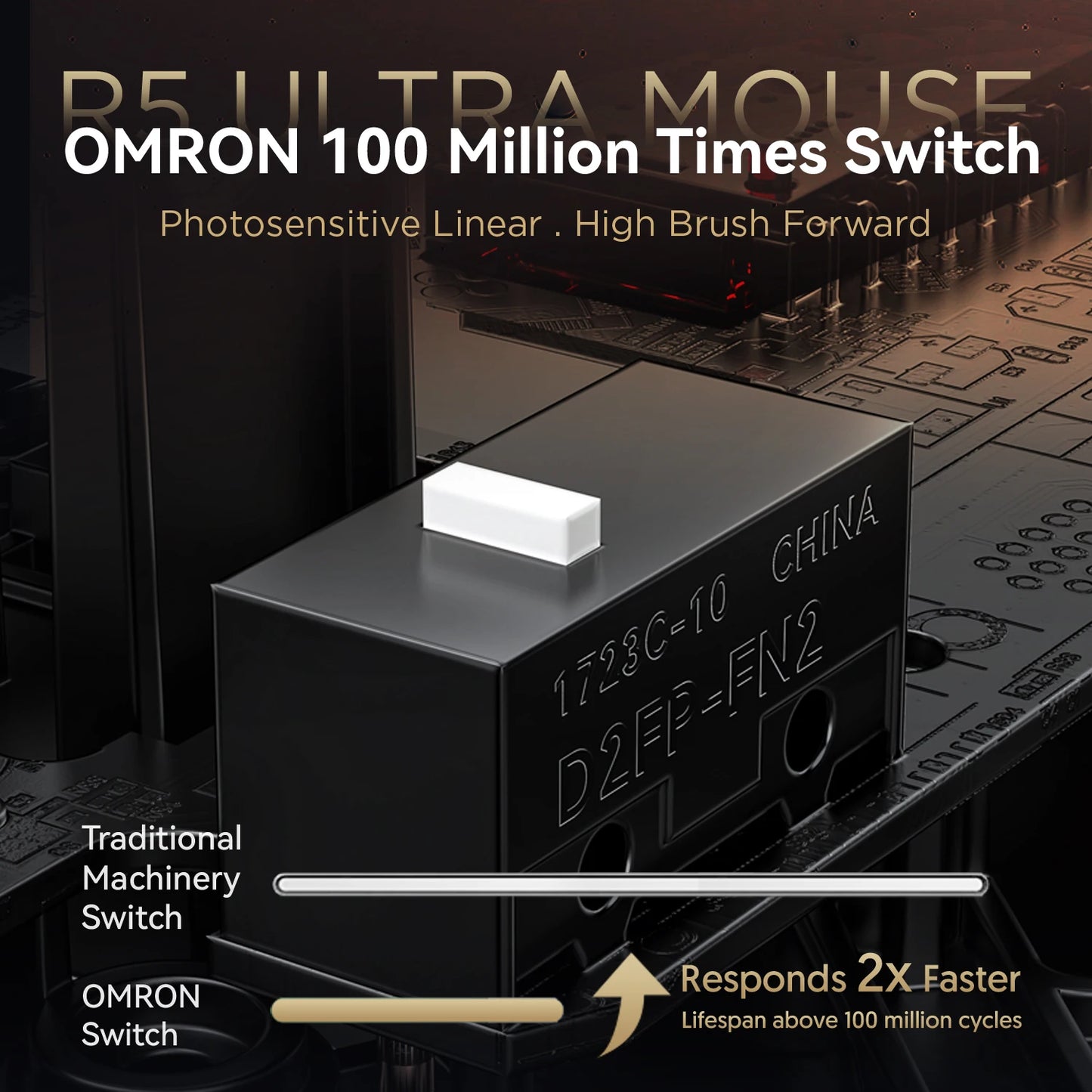 ATTACK SHARK R5 Ultra Carbon Fiber 8000Hz