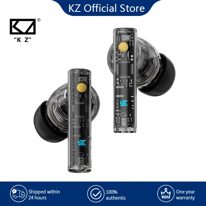 KZ Carol ANC True Wireless Earphone 55dB Active Noise Canceling
