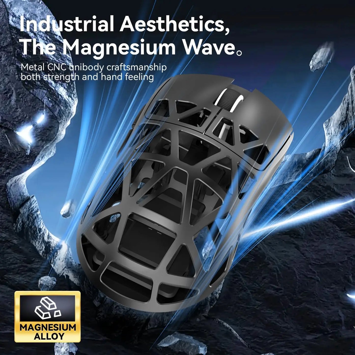 ATTACK SHARK R2 Magnesium Alloy Gaming Mouse
