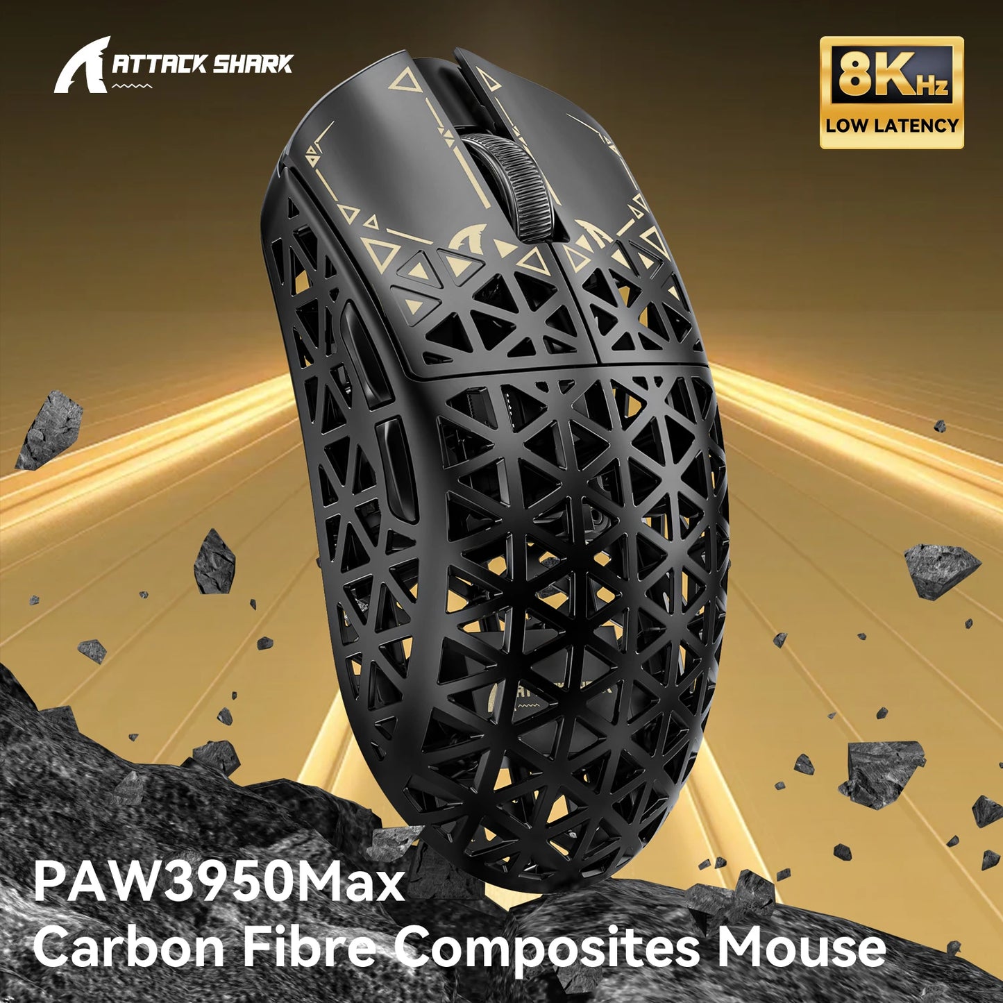 ATTACK SHARK R5 Ultra Carbon Fiber 8000Hz