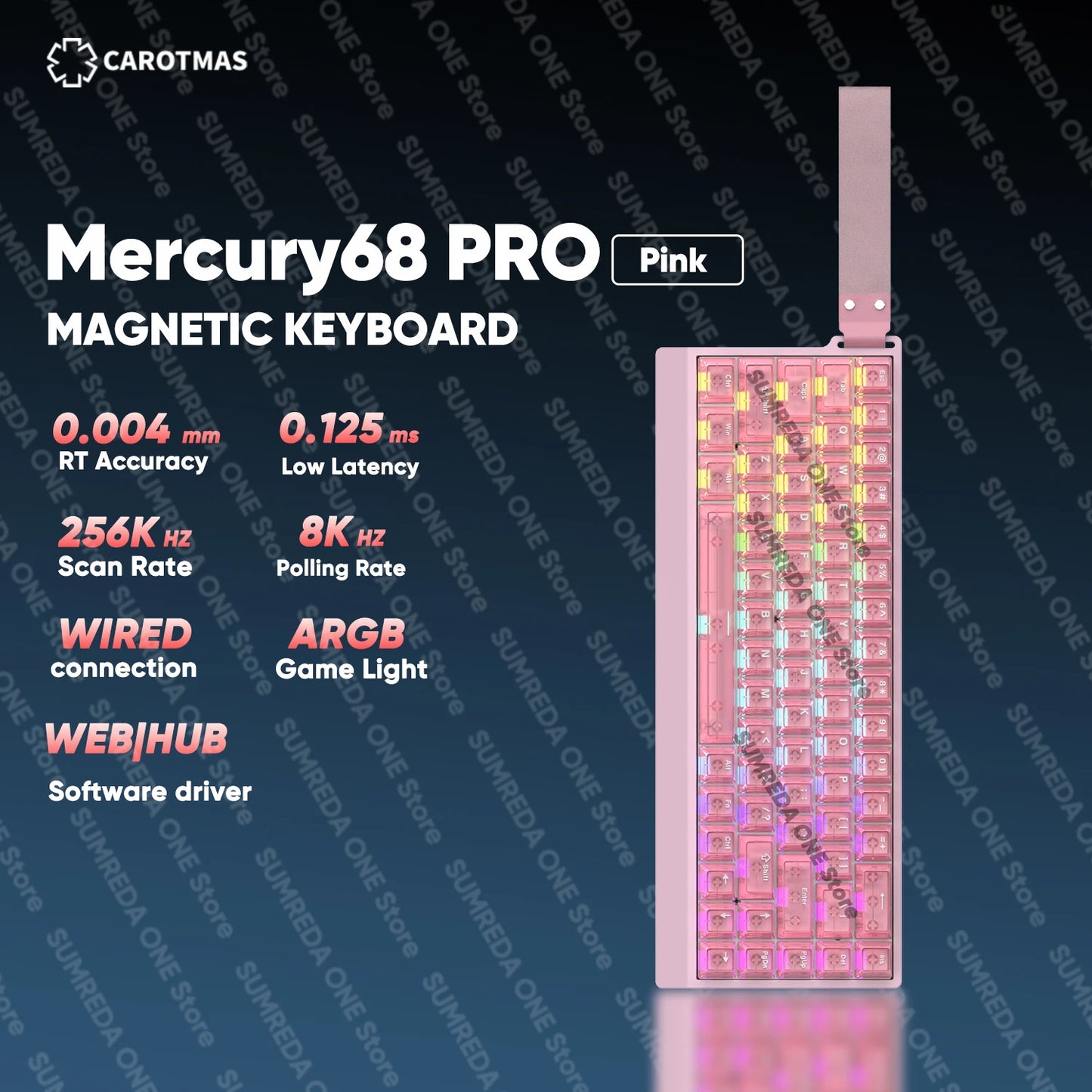 IROK Carotmas Mercury68 Max yboard