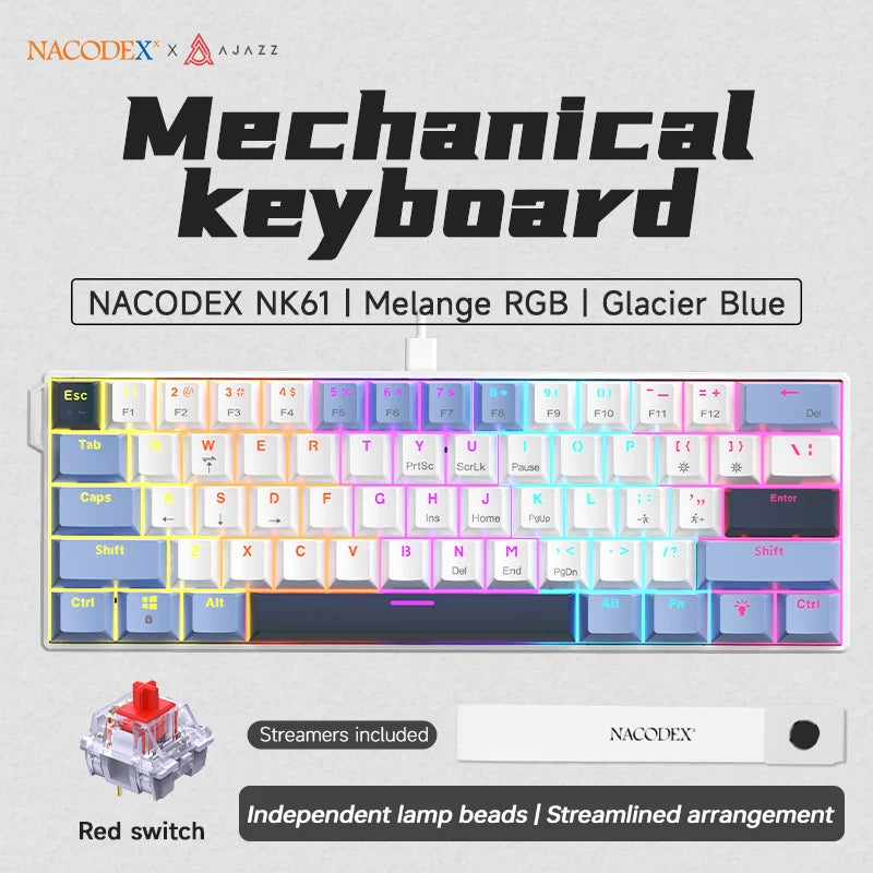 AJAZZ NK61 Mechanical Keyboard 60%