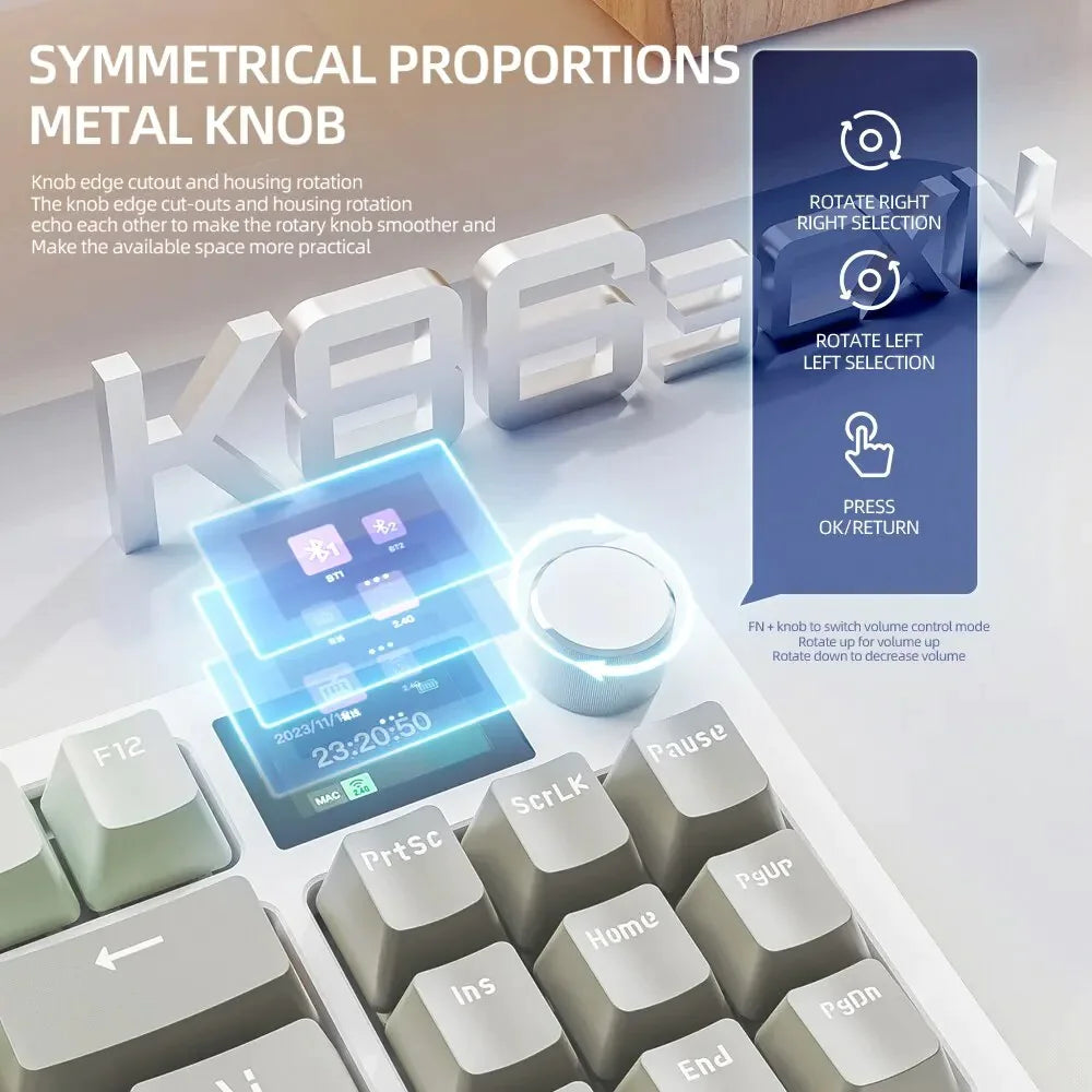 ATTACK SHARK K86 Wireless Mechanical Keyboard