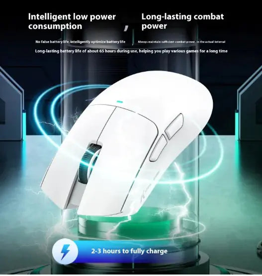 ATTACK SHARK X11 gaming mouse with charging base