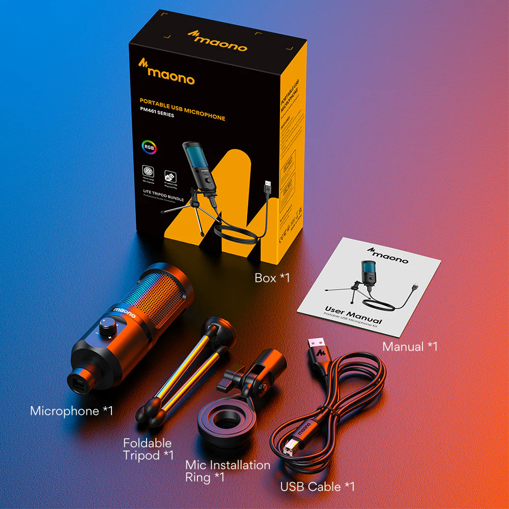 Maono PM461TR-RGB Microphone